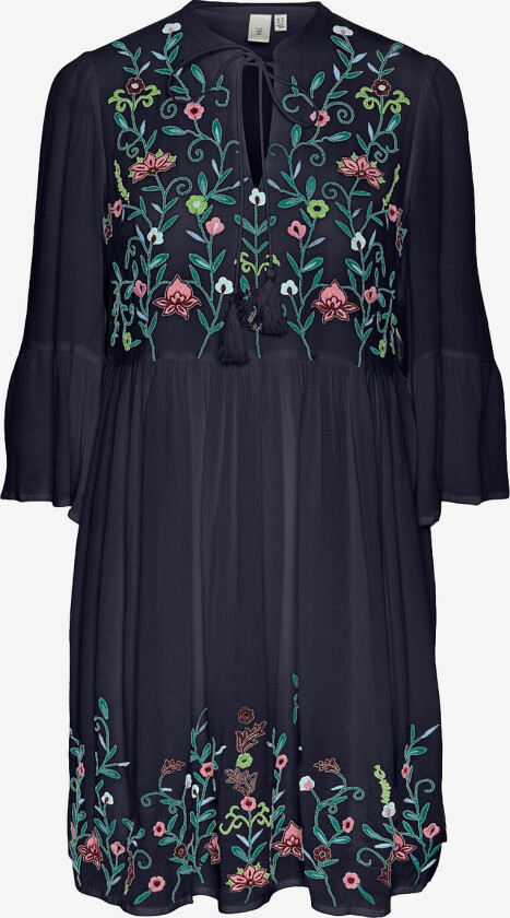 Kjole yasChella 3/4 Tunic Dress - Blå