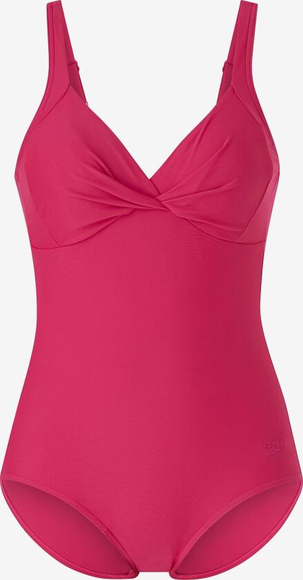 Badedrakt Womens Shaping Cross Knot 1 Piece - Rosa