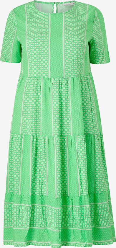Kjole carMarrakesh Life SS Midi Dress - Grønn