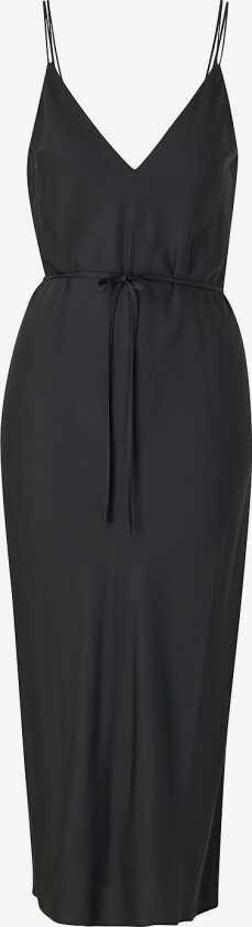 Kjole Recycled Cdc Midi Slip Dress - Svart