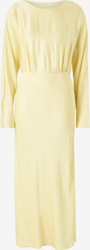 Maxikjole Circulose Dolman Open Back Dress - Gul
