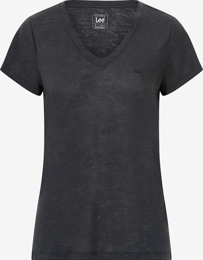 Topp V Neck Tee - Svart