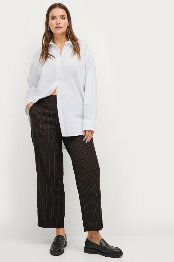 Bukser mPin Straight Pants - Svart