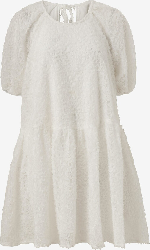 Kjole slfManuela 2/4 Short Structure Dress - Hvit