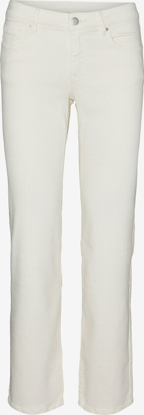 Jeans vmFlash MR Straight Jeans Color - Natur