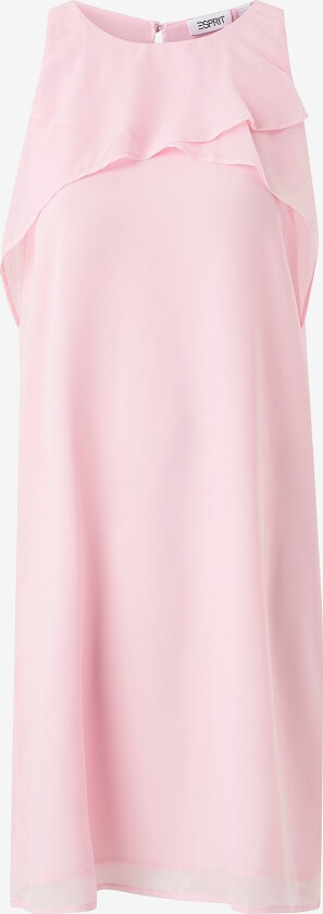Kjole Crepe Chiffon - Rosa