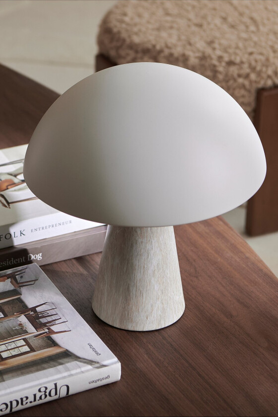 Bordlampe Trevino - Hvit