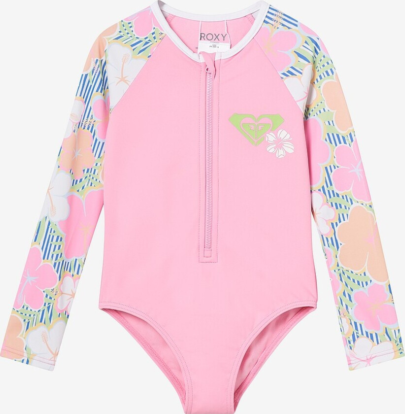 Badedrakt Tiny Flower Onesie - Blå