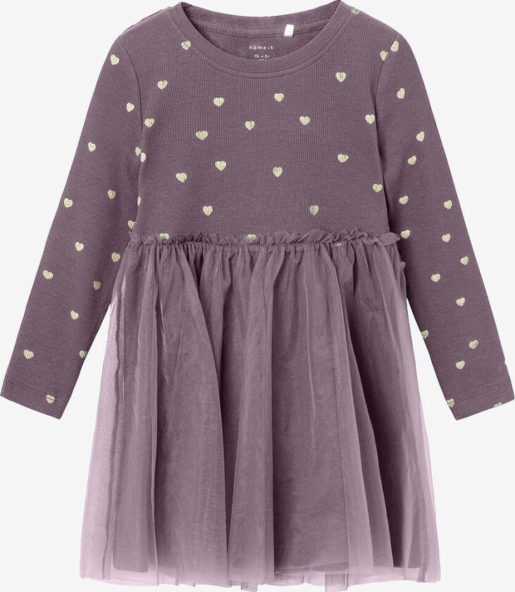 Kjole nmfNadja LS Dress - Brun