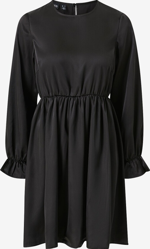 Kjole pcSlore LS O-neck Dress - Svart
