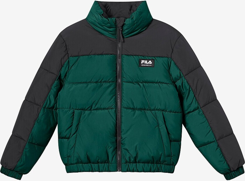 Jakke Thalwenden Blocked Puff Jacket - Grønn