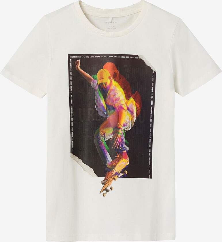 T-skjorte nkmBalalle SS Top - Hvit