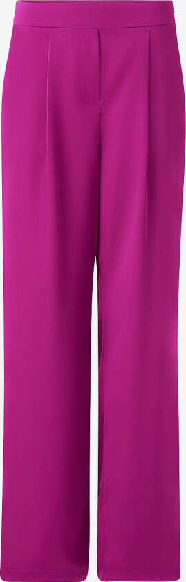 Bukser pcSabrina HW Wide Satin Pant - Lilla