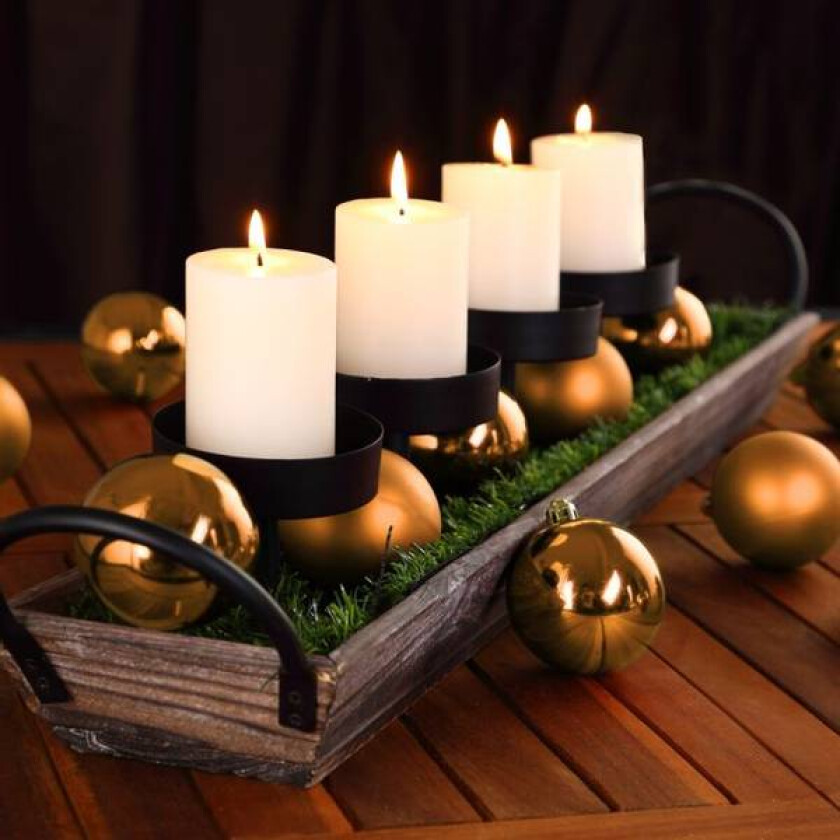 Juletrekuler 54 stk - kobber