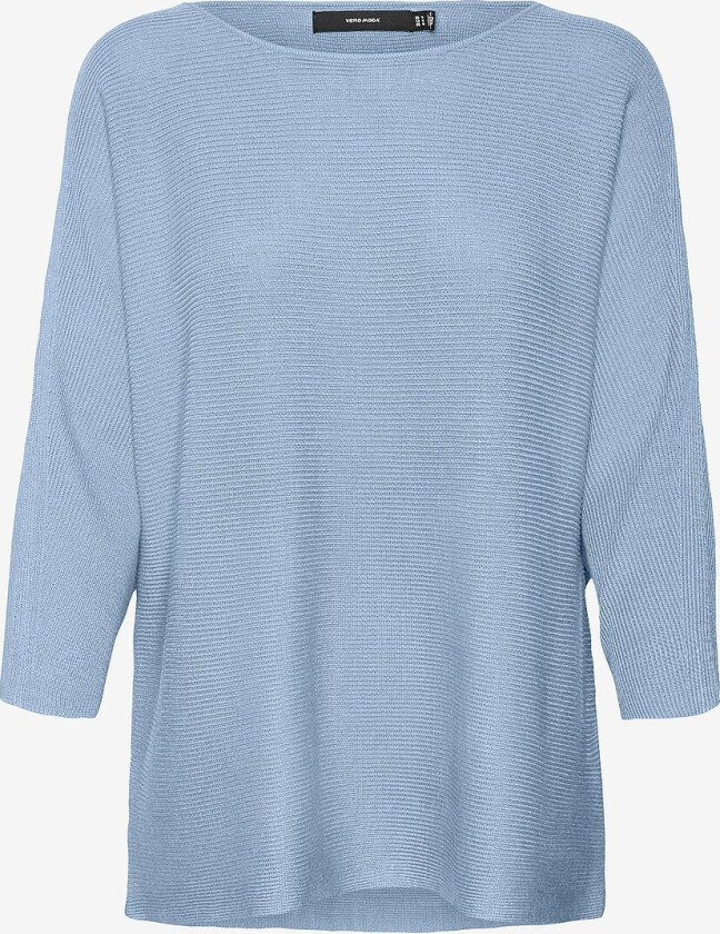 Genser vmNora 3/4 Boatneck Blouse - Blå