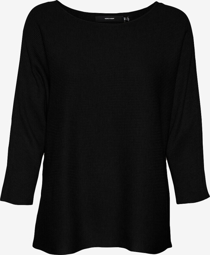 Genser vmNora 3/4 Boatneck Blouse - Svart