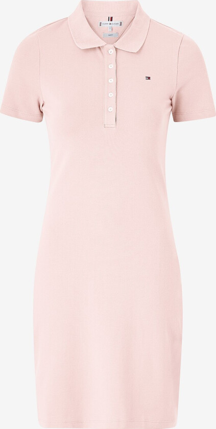 Pikèkjole 1985 Slim Pique Polo Dress SS - Rosa