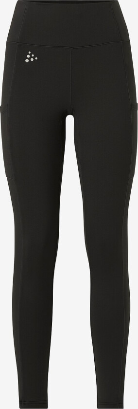 Treningstights Adv Essence Warm Plus Tights W - Svart