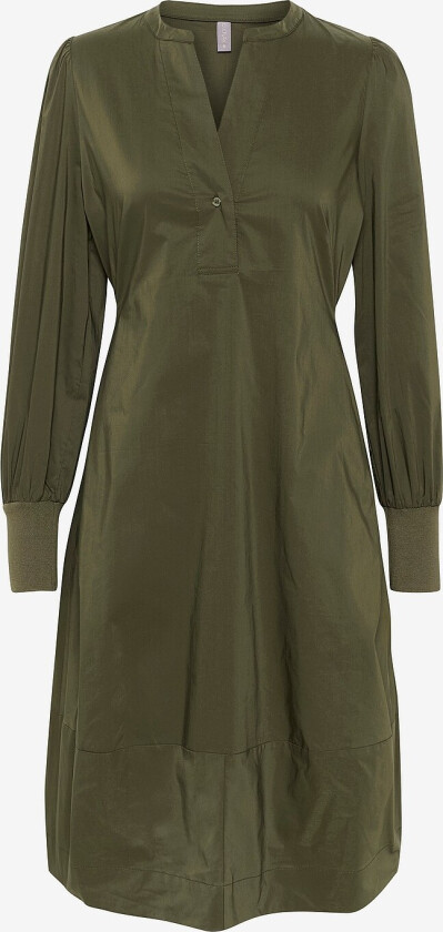 Kjole cuAntoinett Rib Dress - Grønn