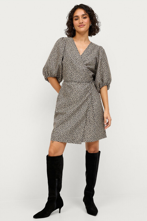 Omslagskjole slKaela Dress - Svart