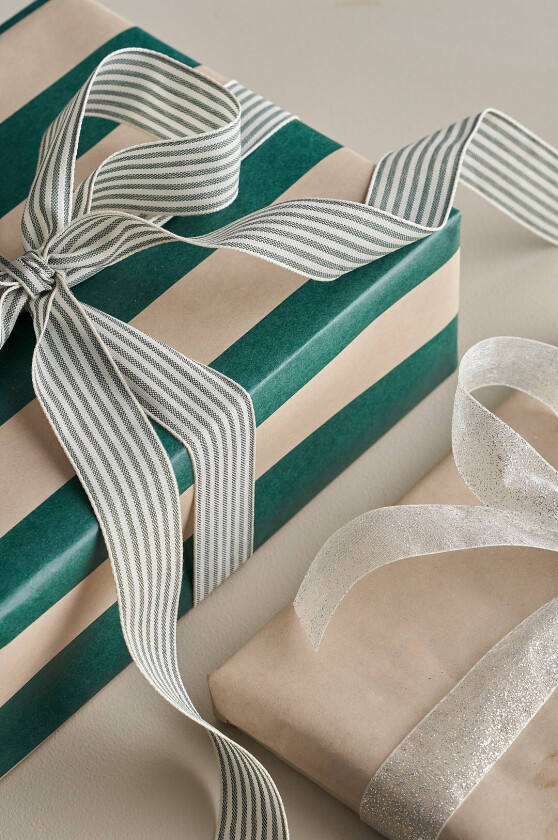 Gavebånd Stripe 20 m - Grønn