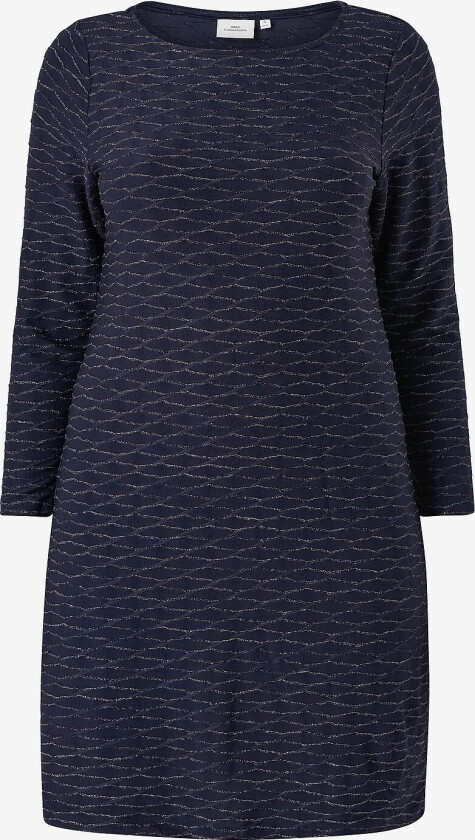 Kjole carAstra L/S Glitter Dress - Blå