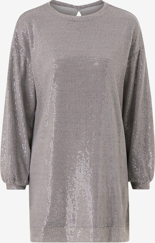 Plajettkjole pcFawn LS Sweat Dress - Grå