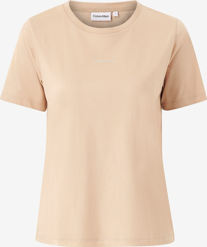 Topp Micro Logo T-shirt - Beige