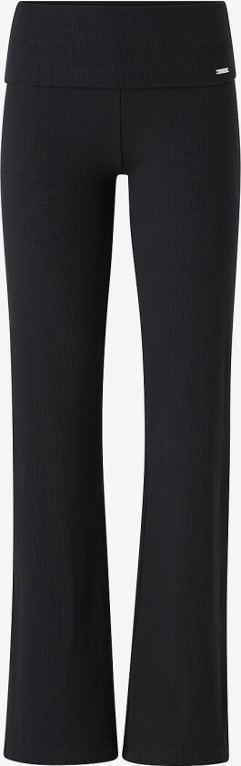 Bukser Ease Ribbed Pants - Svart