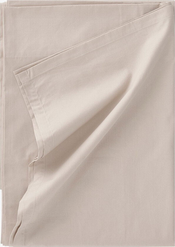 Laken Crystal i bomullspercale - Beige