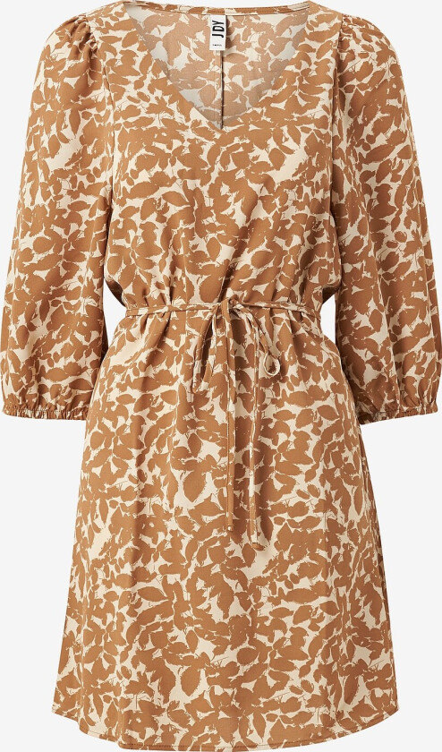 Kjole jdyJill 3/4 Dress Wvn - Brun