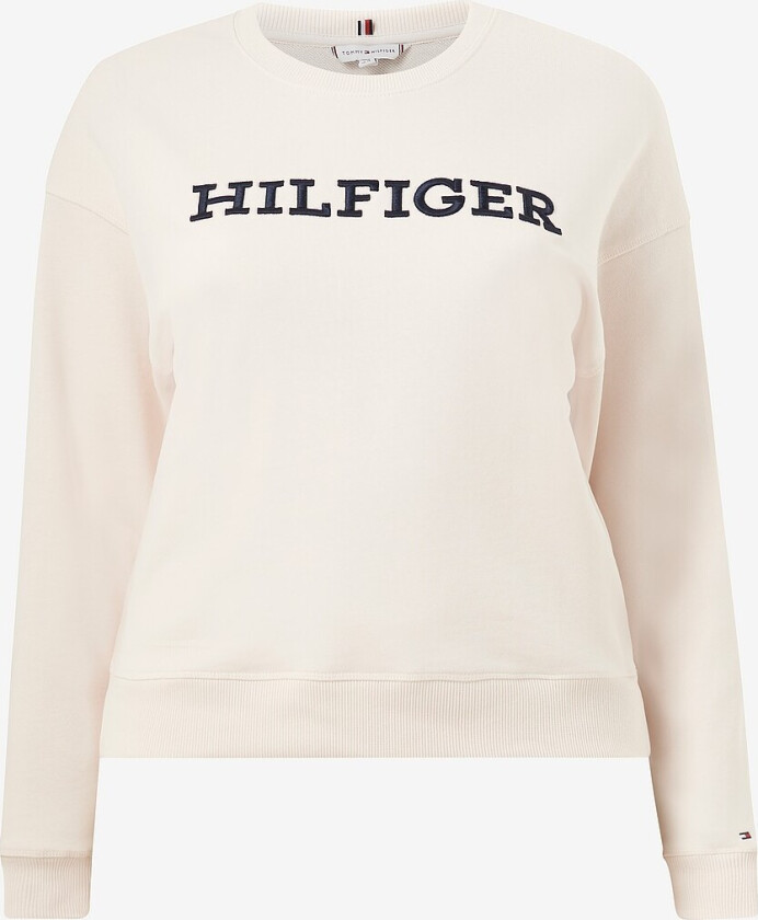 Sweatshirt Crv Reg Monotype Emb Sweatshirt - Hvit