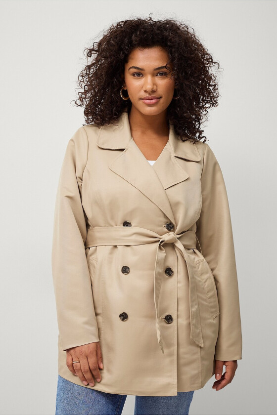 Trenchcoat caSelin L/S Jacket - Brun