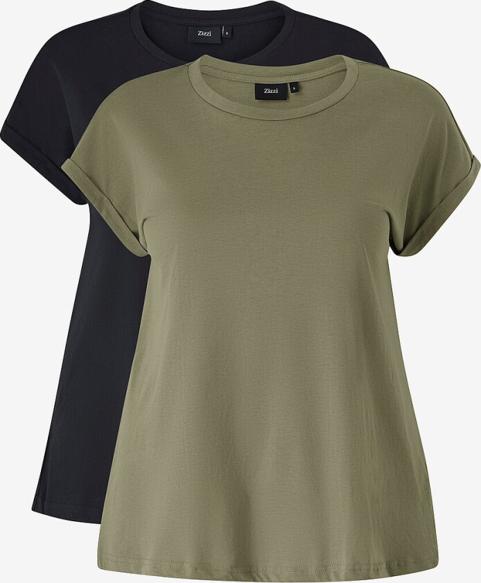 Topp mKatja S/S T-shirt 2-pakning