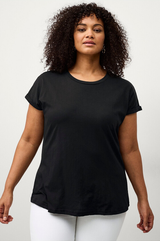 Topp mKatja S/S T-shirt 2-pakning - Svart