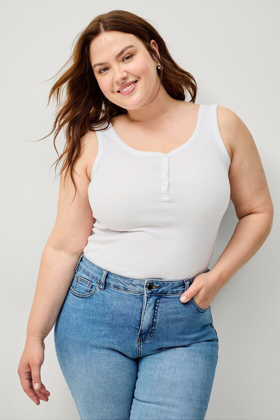 Topp vHaley S/L Blouse - Hvit