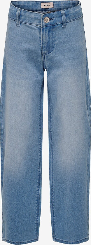 Jeans kogSylvie Clean Wide Leg LB Dnm - Blå