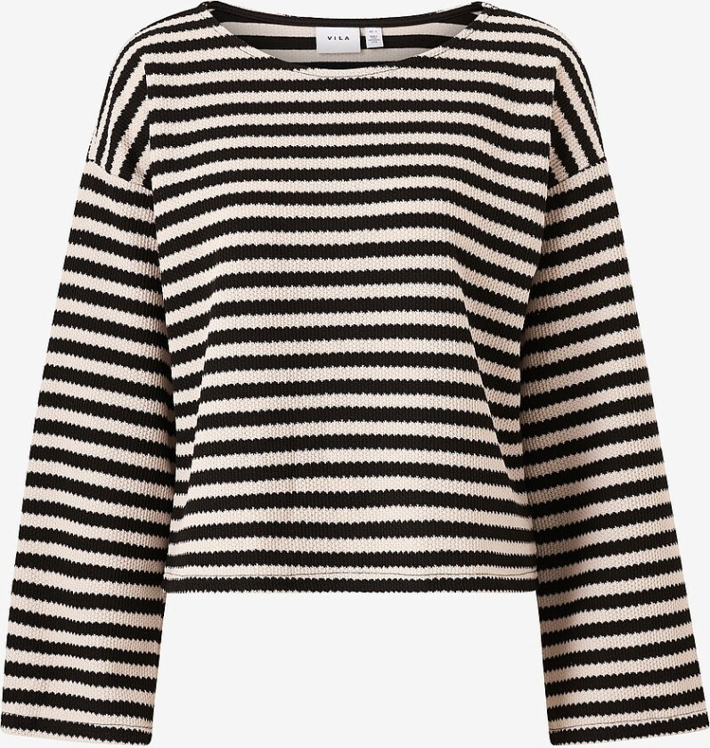 Topp viHimlas O-neck L/S Top - Grå