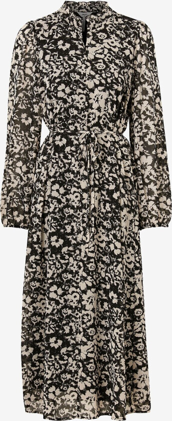 Maxikjole objJill L/S Dress PB15 - Beige