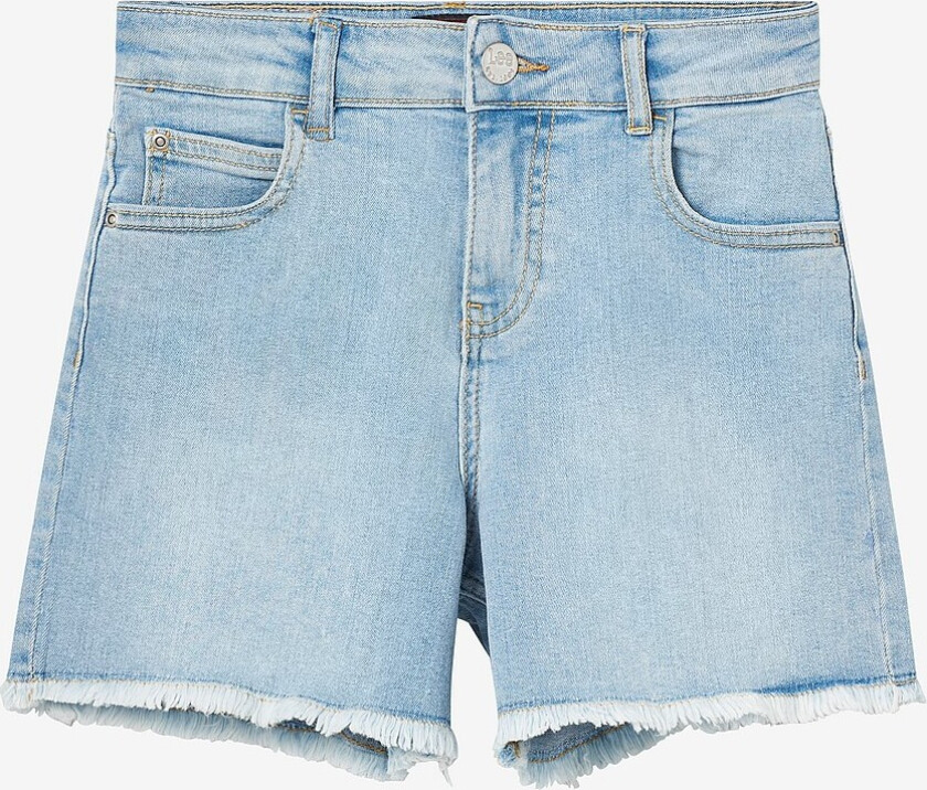 Jeans-shorts Check Pattern Stella Short - Blå