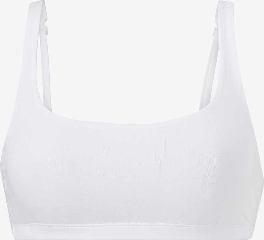 Mjuk-bh Soft Bra - Hvit