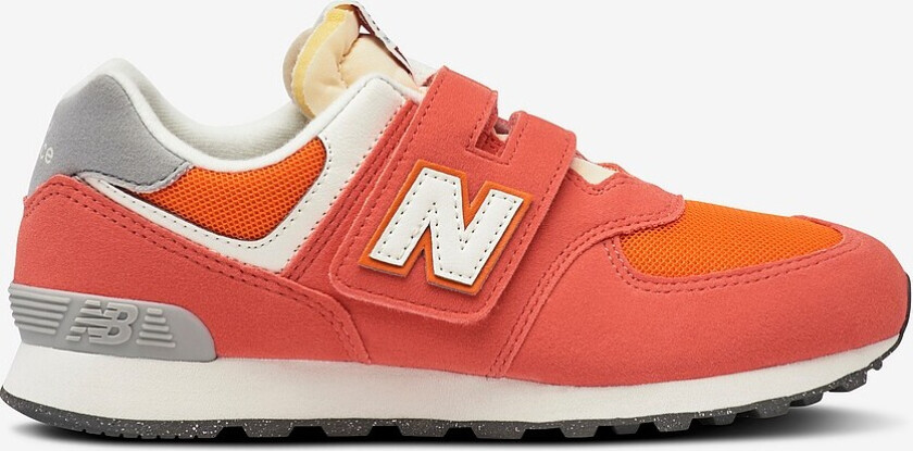 Joggesko 574 Hook & Loop - Rød