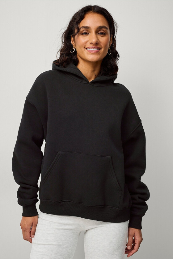 Hettegenser Basic Original Hoodie - Svart