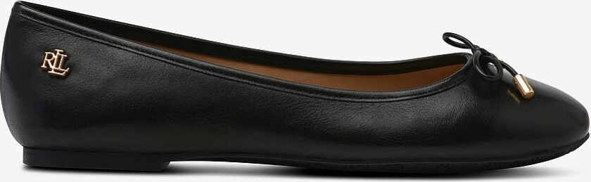 Ballerinasko Super Soft Leather Jayna - Svart