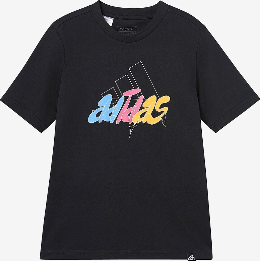 T-skjorte Gfx Illustrated - Svart