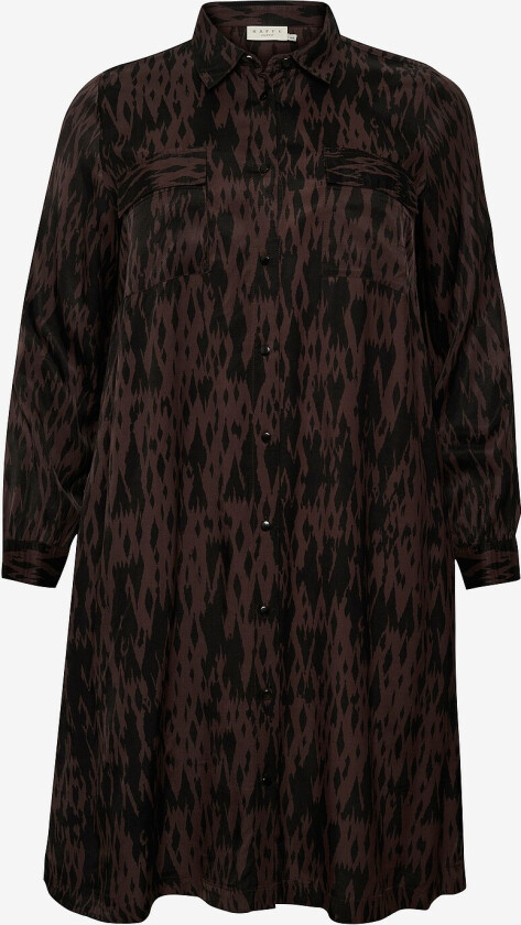 Skjortekjole Kcria Shirt Dress - Brun