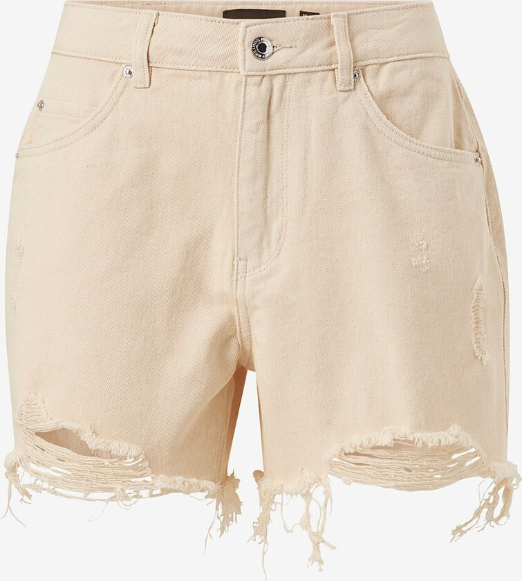 Jeans-shorts vmZuri HR Loose Shorts Dst Mix - Natur