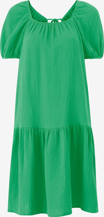 Kjole vmNatali Nia 2/4 Blk Dress Wvn - Grønn