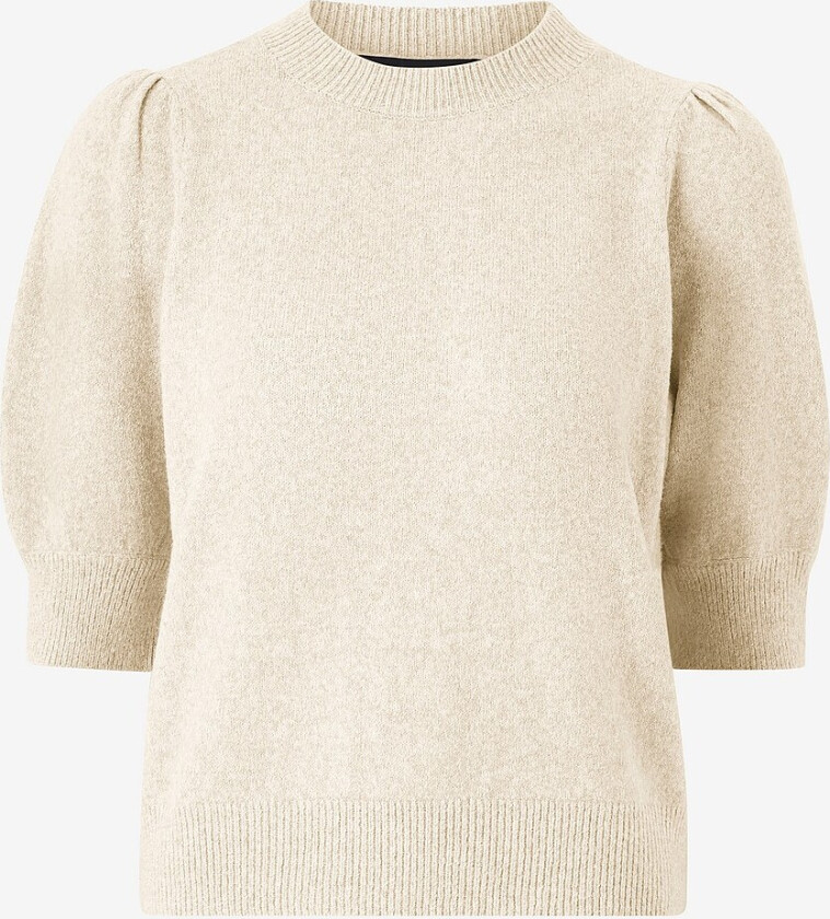 Genser vmDoffy 2/4 O-neck Pullover - Beige