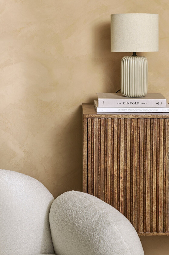 Bordlampe Mizu - Beige